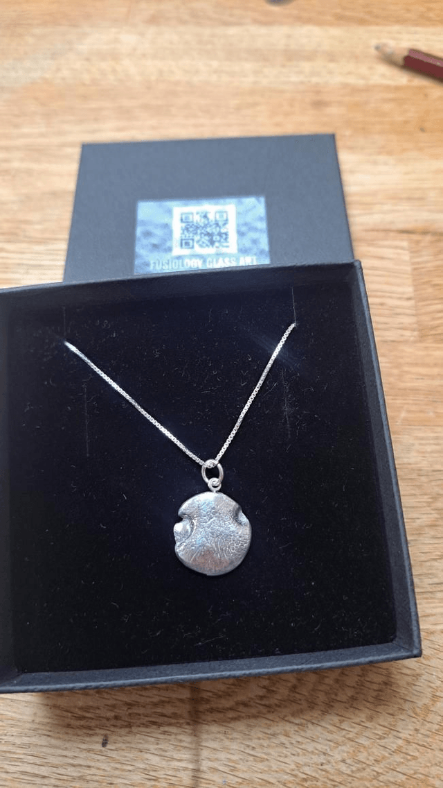 Unique nose print pendant 