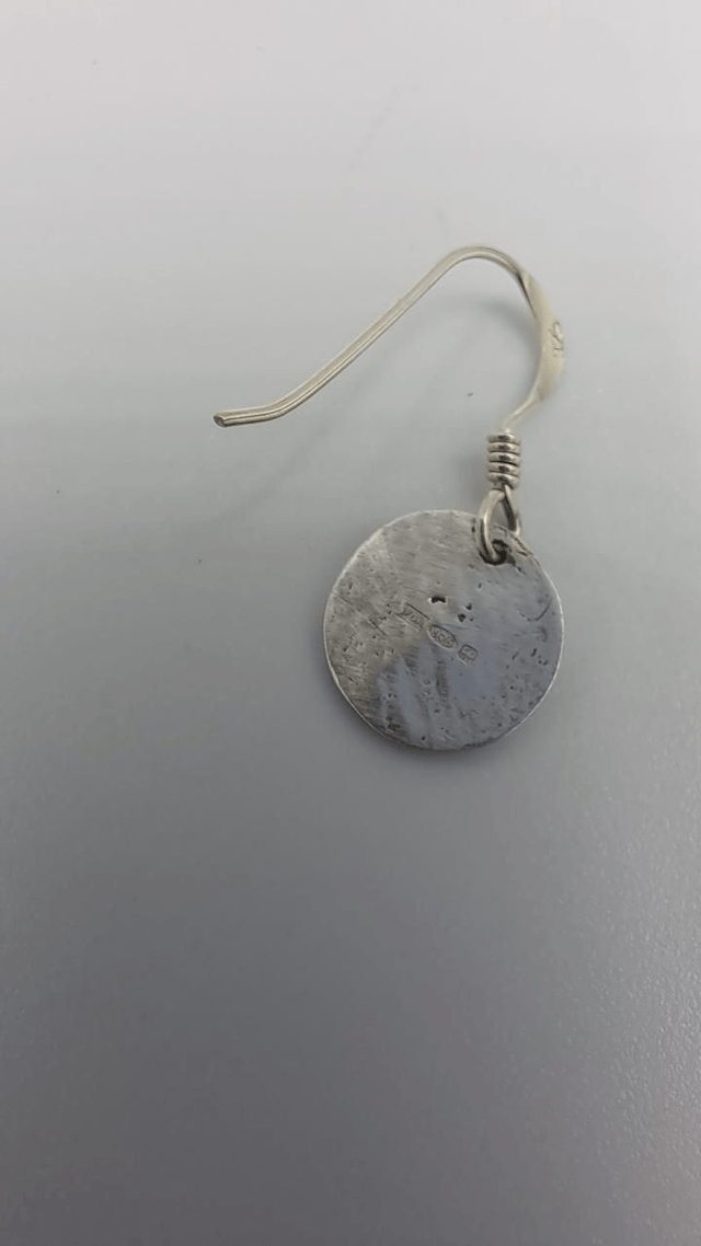 Fungi drop earrings 