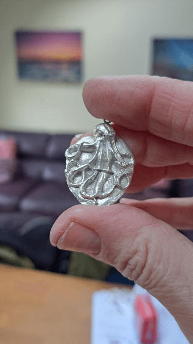 Octopus pendant 
