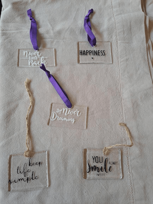 Enamelled Glass mottos