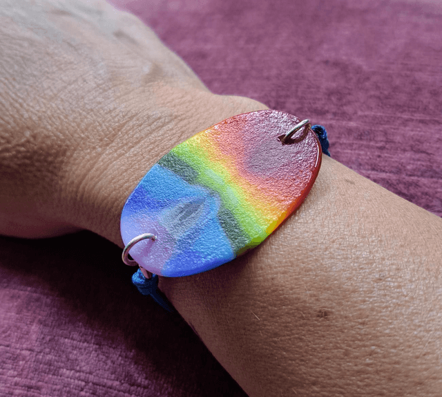 Rainbow bracelet 
