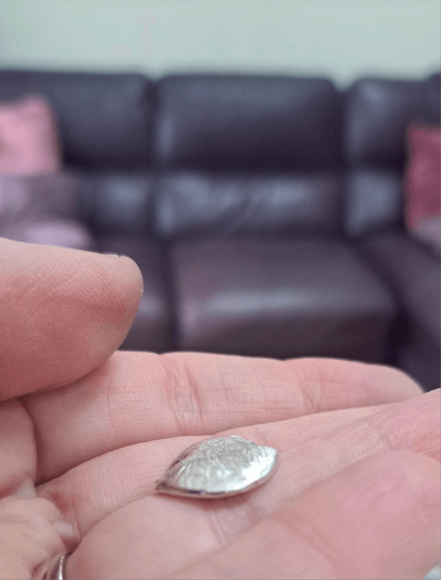 Unique nose print pendant 