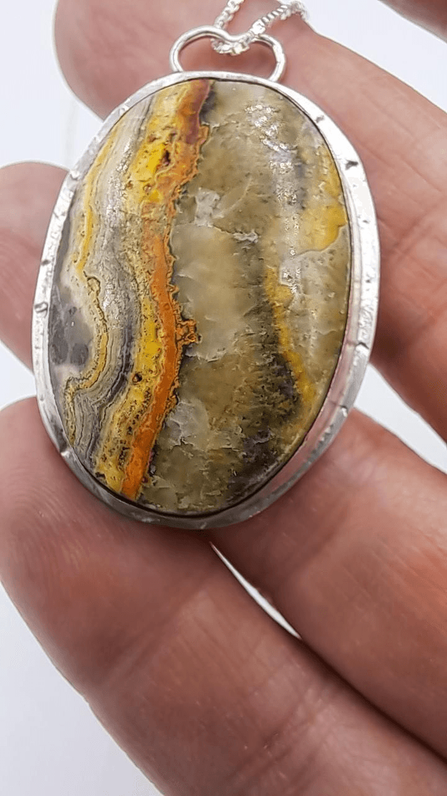Bumblebee Jasper pendant 