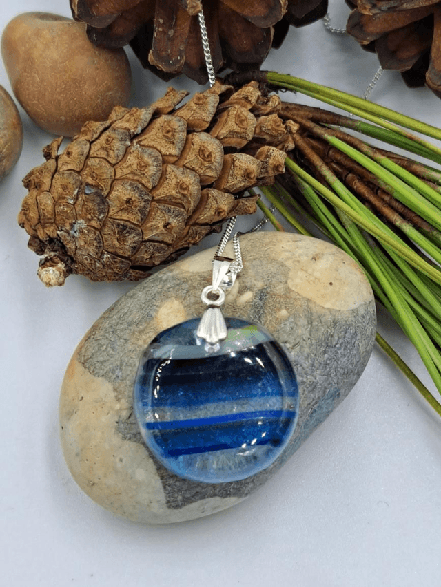 Stringer Strip Blue Pendant 