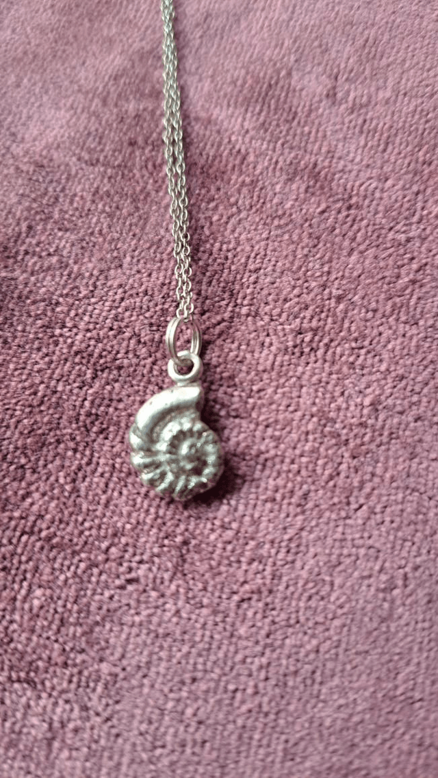 Small ammonite pendant 