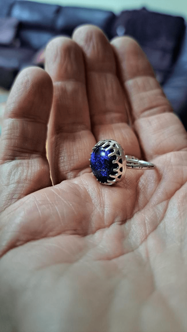 Purple rain ring 