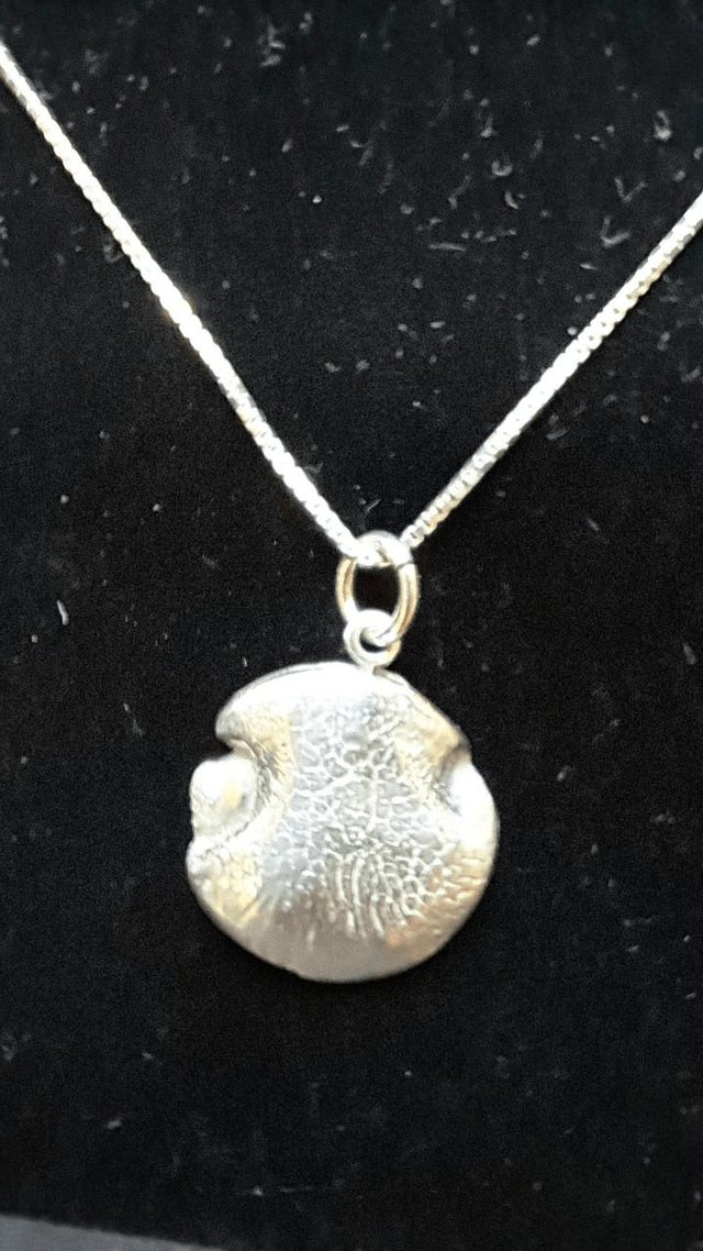 Unique nose print pendant 