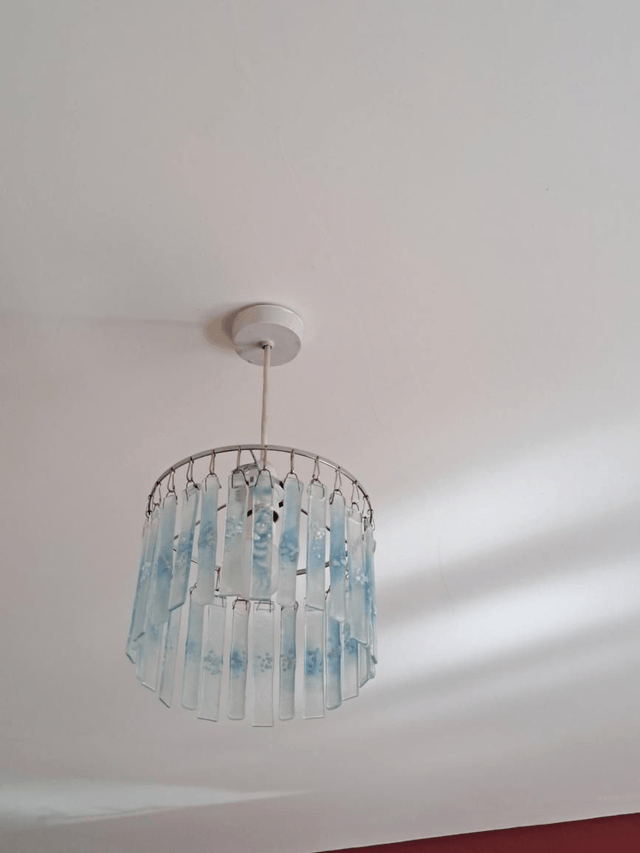 Hanging chandelier lampshade 