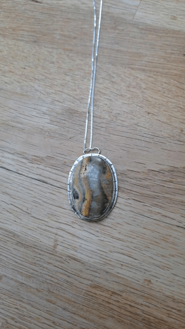 Bumblebee Jasper pendant 