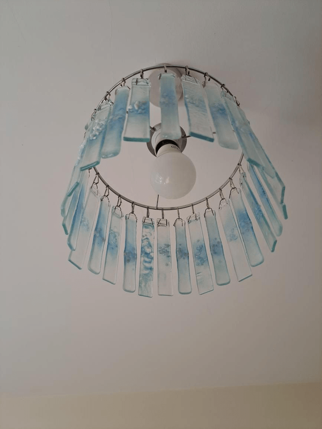 Hanging chandelier lampshade 
