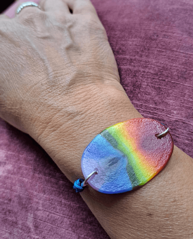 Rainbow bracelet 