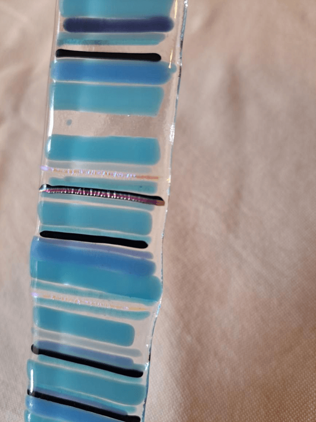 Blue stringer suncatcher
