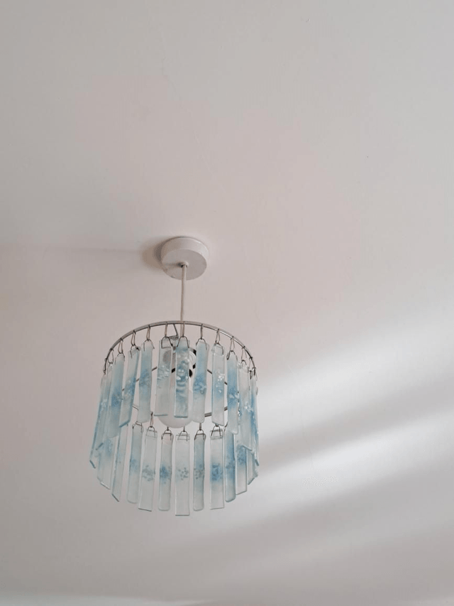Hanging chandelier lampshade 