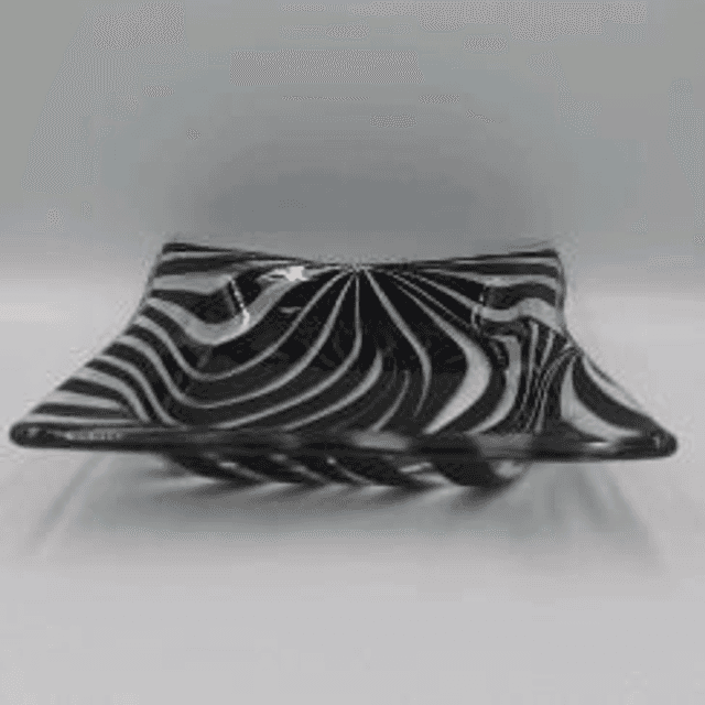 Monochrome dish 