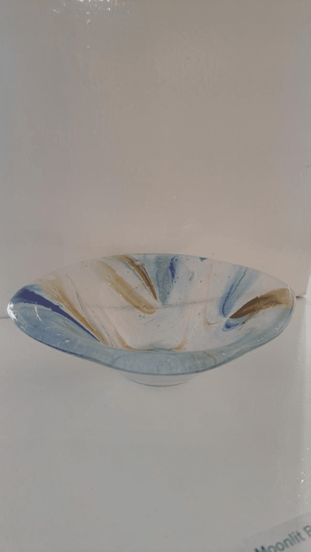 Moonlight ripples bowl 