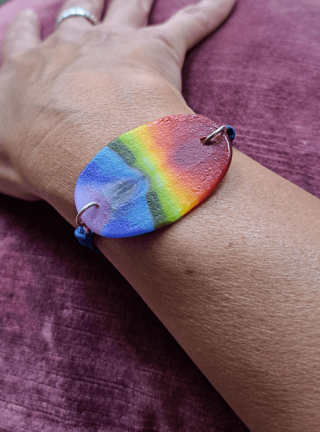 Rainbow bracelet 